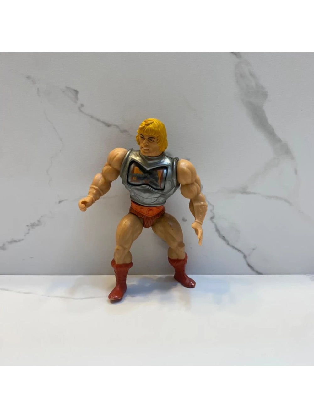 Vintage 1983/84 Battle Armor He-Man from Mattel's Masters of the Universe (MOTU)